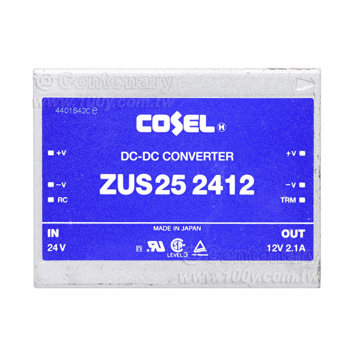COSEL 隔離式DC/DC轉換器 24V轉12V 2.1A - 153410 產品圖片