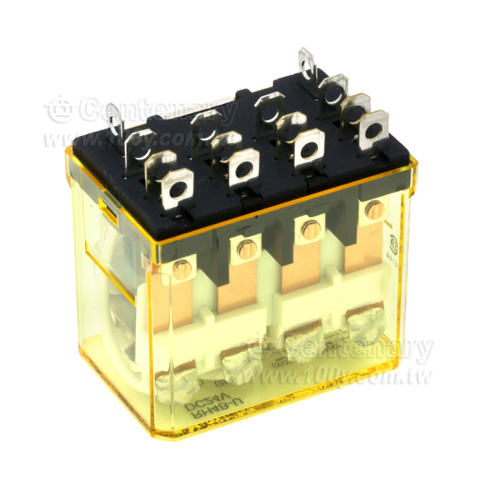 4PDT 功率繼電器 10A DC24V(不帶燈) - 154624 產品圖片