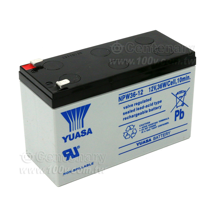 閥調式鉛酸蓄電池 12V - 105250 產品圖片