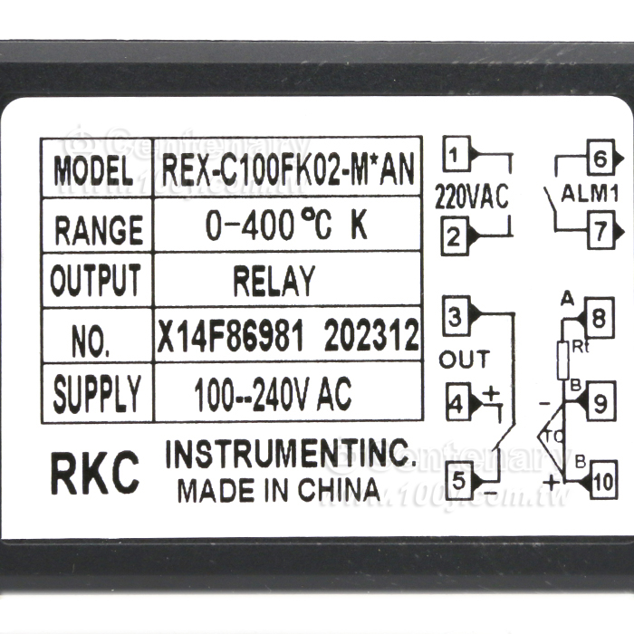 智能溫控器100-240VAC - 155561 產品圖片