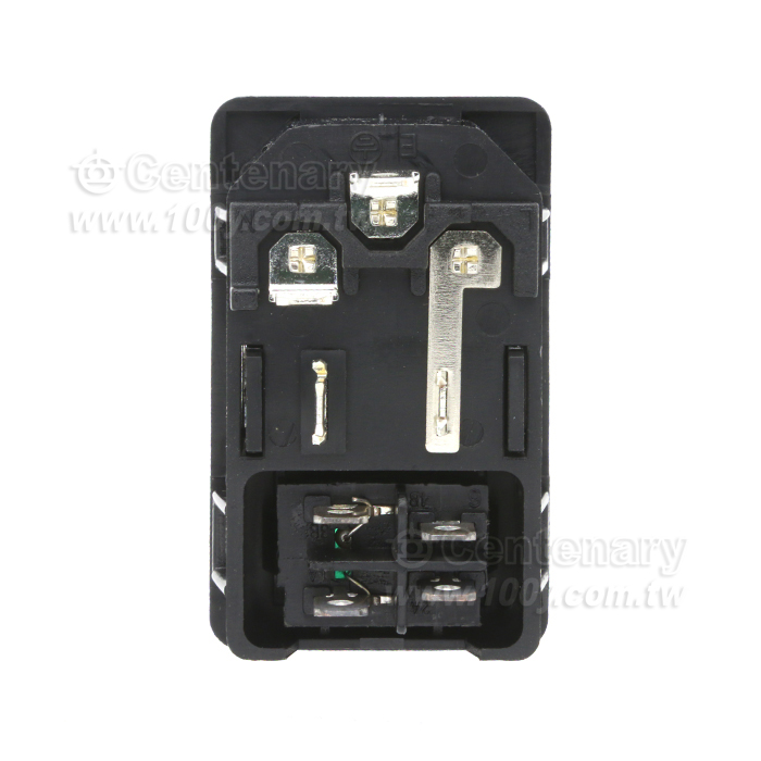 3-in-1 Plug-in Socket D.P Toggle With Green Light Switch - 94023 Product Image