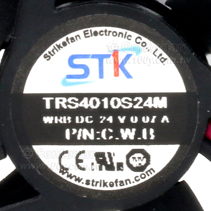 帶線式風扇 DC24V 40*40*10mm - 92706 產品圖片