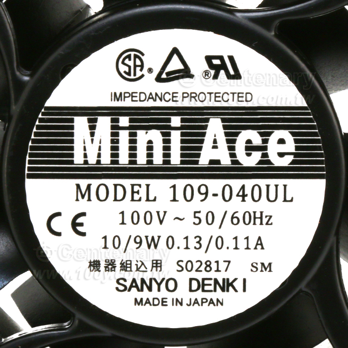 風扇 100VDC - 94070 產品圖片