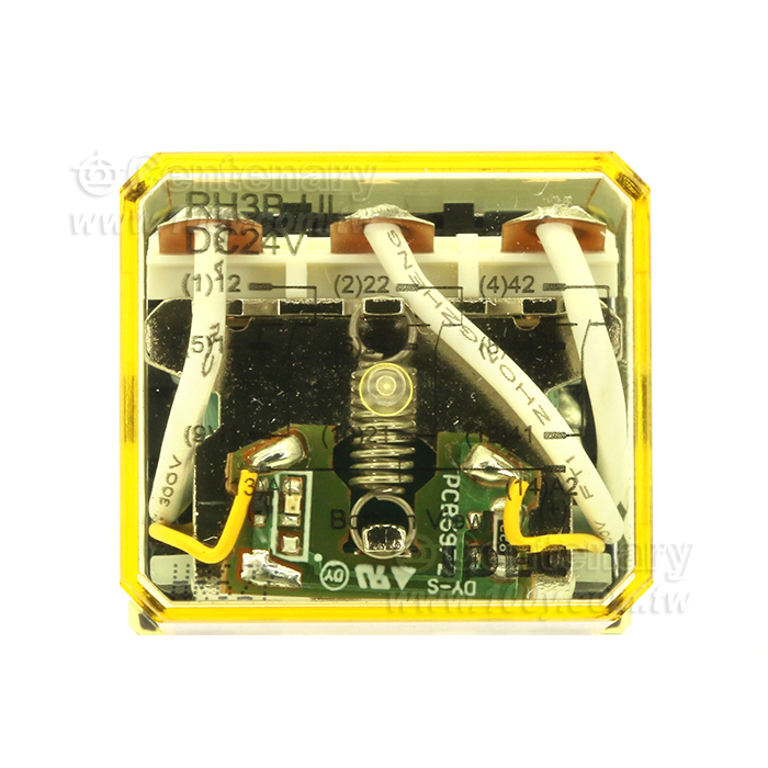 功率繼電器 DC24V 3PDT(帶燈) - 154618 產品圖片