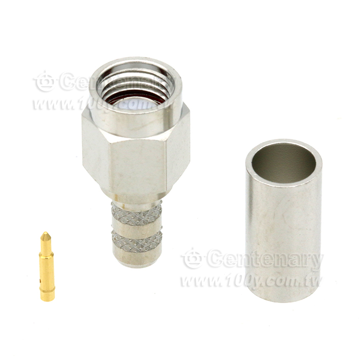 SMA plug crimp for RG58; 6GHz VSWR1.2 - 94158 產品圖片