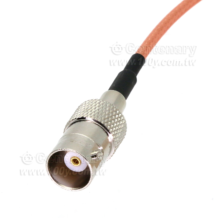 BNC母轉黑紅迷你測試勾41.5mm-測試線-0.3M - 155509 產品圖片