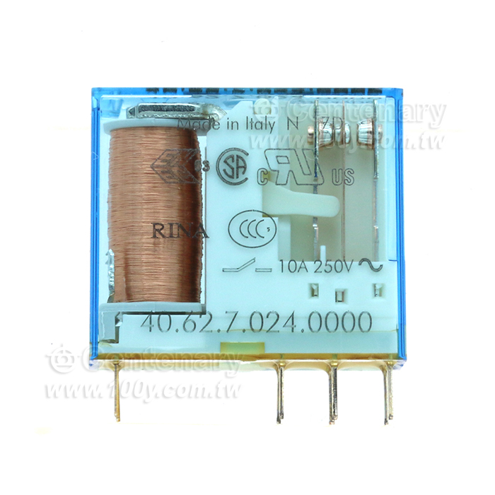 功率繼電器DPDT（2 Form C）DC24V/10A - 151781 產品圖片