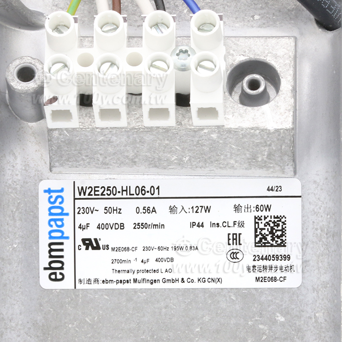 德國ebmpapst風機-機櫃散熱風扇 - 156469 產品圖片