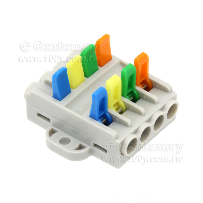 4進4出可固定端子41A450V - 156677 產品圖片