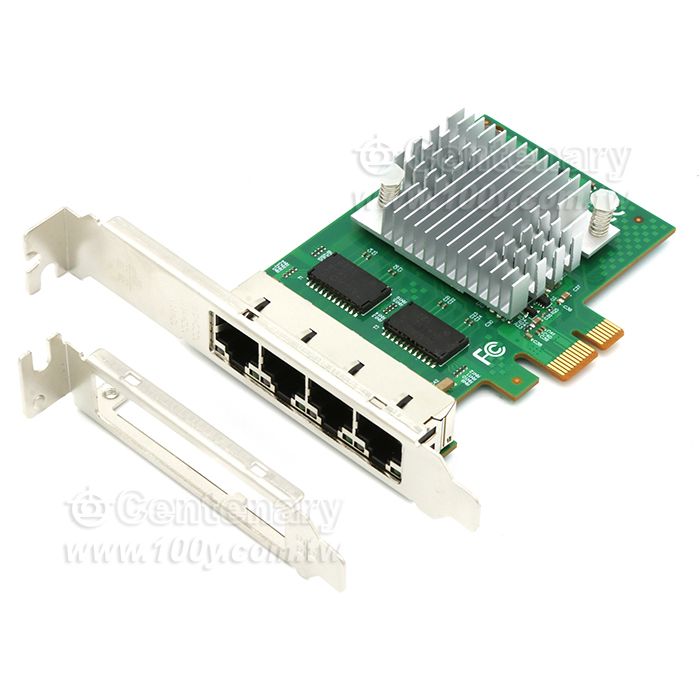 Winyao PCI-e X1臺式機四口千兆網卡 - 157031 產品圖片