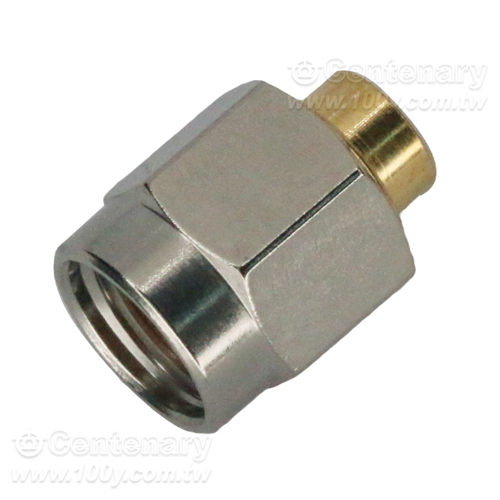 SMA plug solder for RG402; 27GHz VSWR1.2 - 156653 Product Image