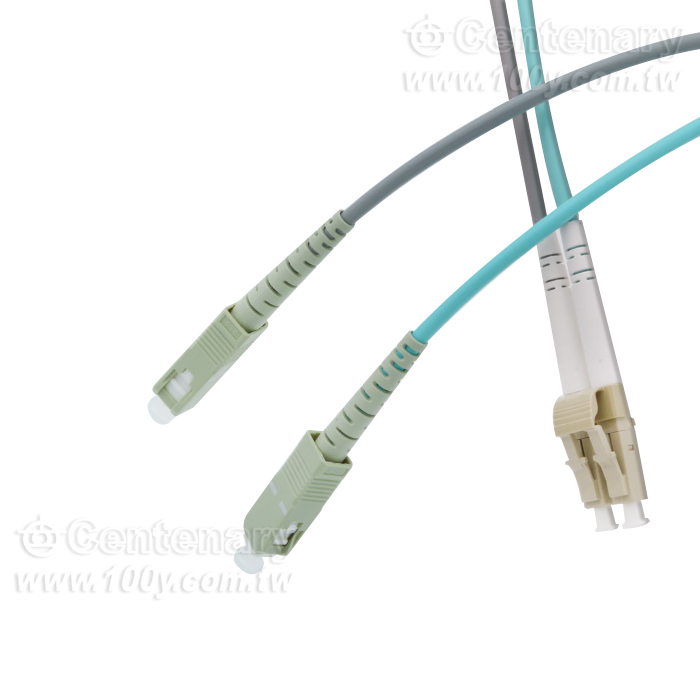 防鼠鎧裝光纖跳線(OM3)50/125um 線材Φ3.0mm LC-SC - 156704 產品圖片