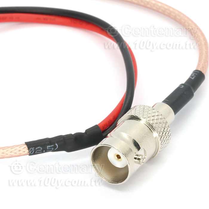 BNC母轉針形端子管型歐式端子線0.3M - 157503 產品圖片