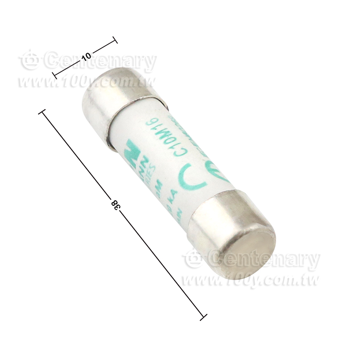 慢熔圓筒保險絲16A/500V - 156734 產品圖片