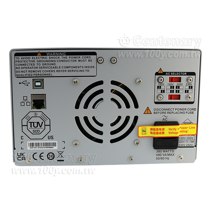 三通道可程式直流電源供應器  - 94428 產品圖片