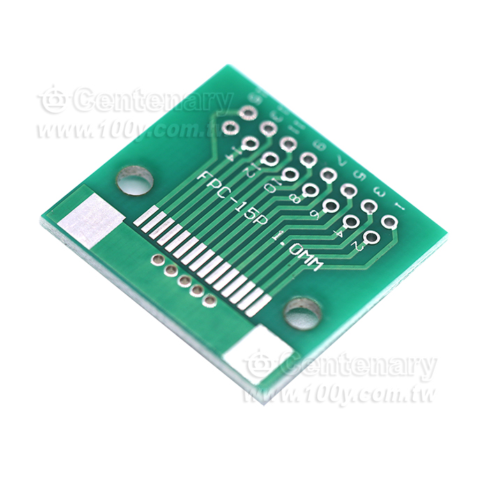 FPC/FFC排線轉接板轉直插15P - 156787 產品圖片