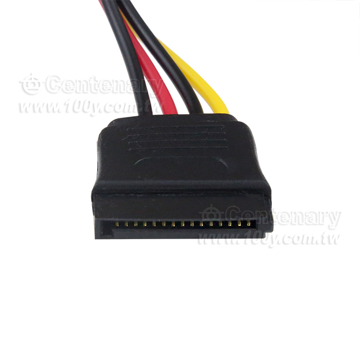 SATA電源線 15Pin 公母轉大4P - 157828 產品圖片