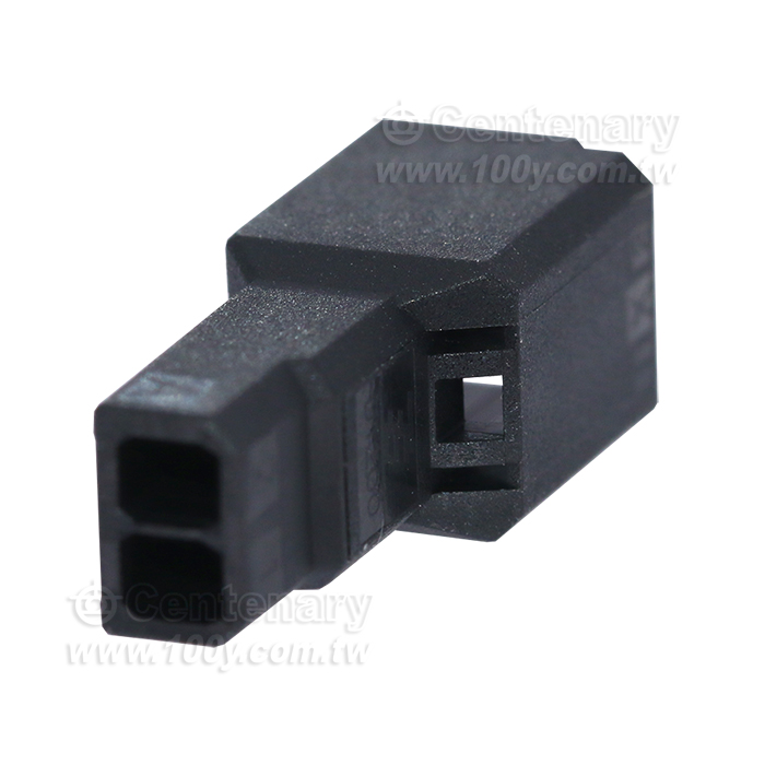 Dynamic D-1200 2P公頭 黑色  2.50mm 鍵位X - 94421 產品圖片