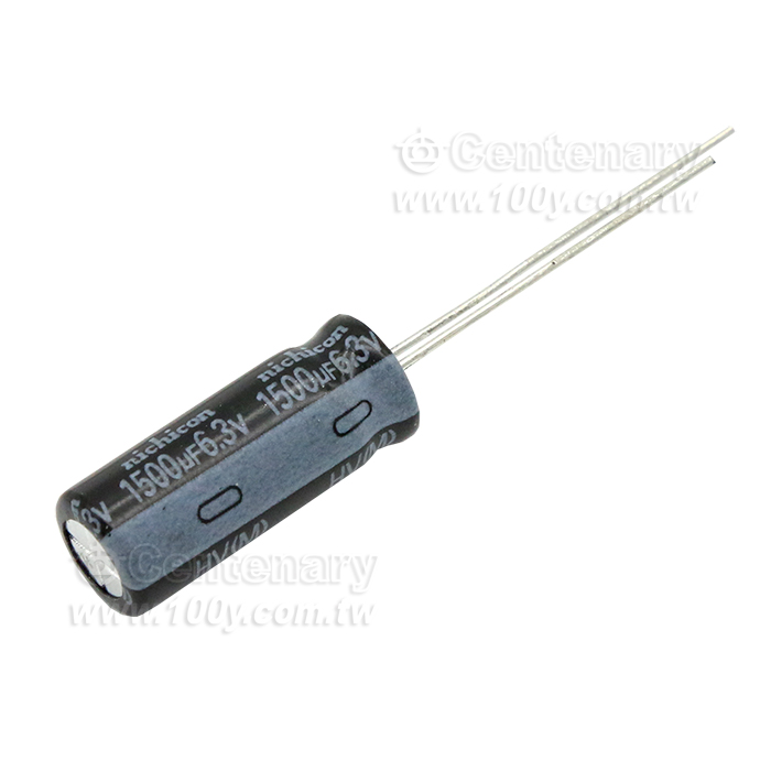 NCC HV-1500uF/6.3V Aluminum Electrolytic Capacitor - 156483 Product Image