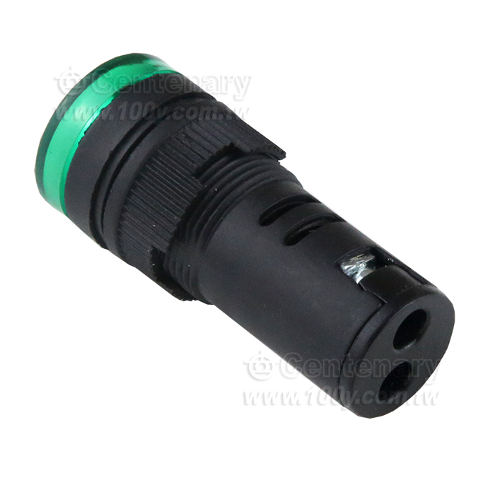 16mm LED指示燈 AC220V 綠色 - 137789 產品圖片