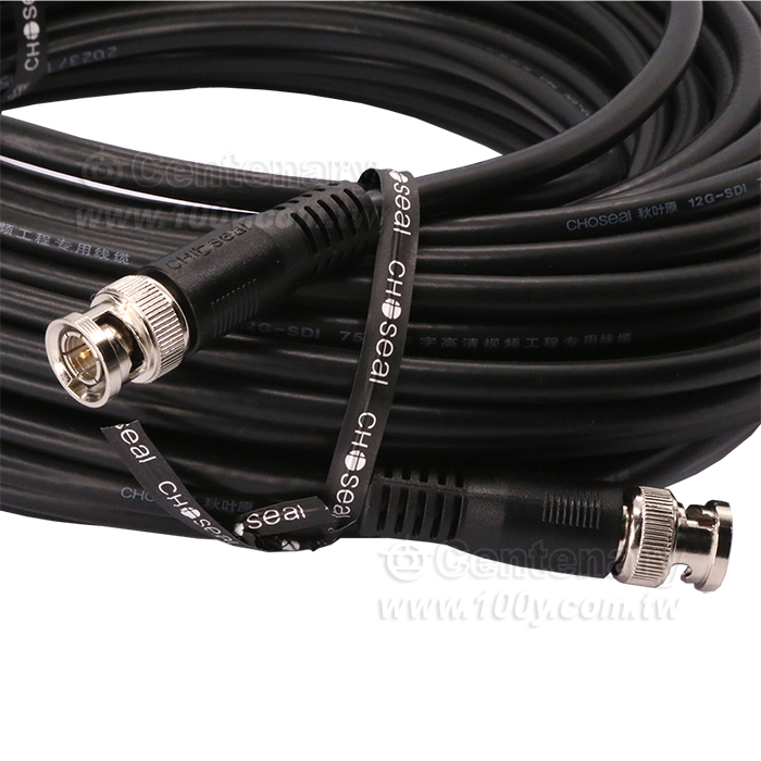 12G-SDI超低損耗同軸線-4K 傳輸速率12GB/S 長1M - 157077 產品圖片