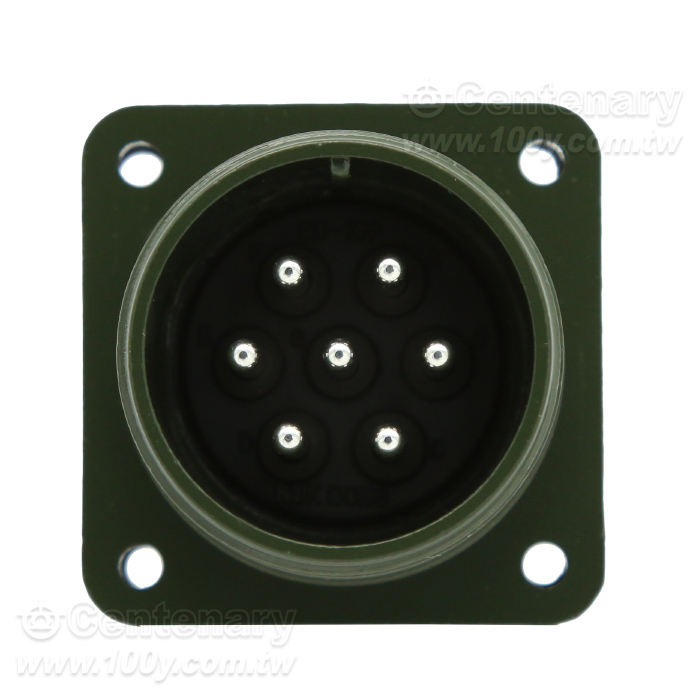 7P公端械外插座35A 500Vac - 38773 產品圖片