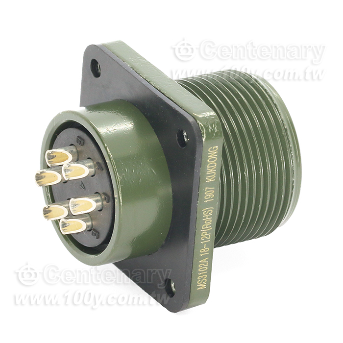 6P公端械外插座 13A~20A 500Vac - 51133 產品圖片