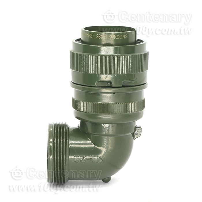 17P公端90度彎管接頭13A 500Vac/700Vdc - 157608 產品圖片