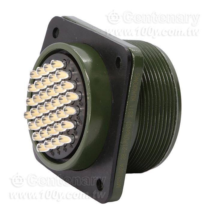 37P Box Mount Receptacle - 30874 Product Image