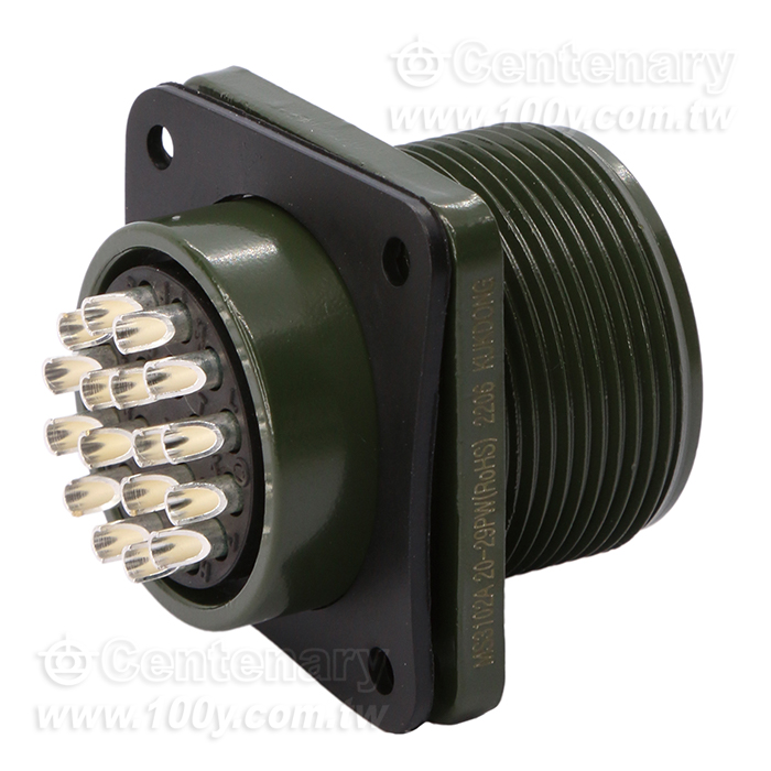 17P Box Mount Receptacle - 52063 Product Image