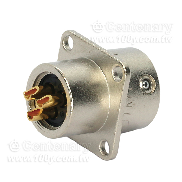 TAJIMI Male Flange Mount Receptacle - 157737 Product Image