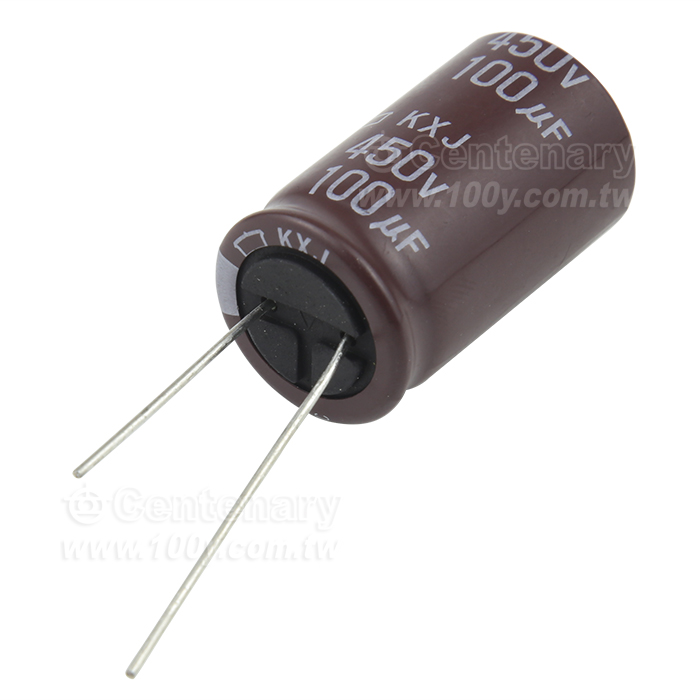 KXJ系列 100uF/450V  18*30mm - 165996 產品圖片