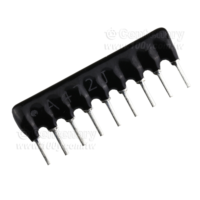 A-Type 1/8W 4.7Kohm ±5% 9P - 5553 產品圖片