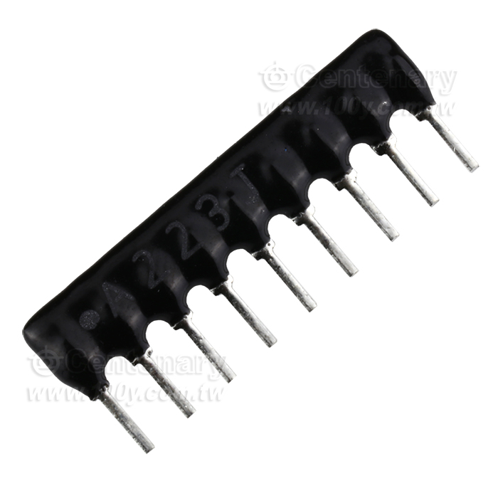 HF風華_A-Type排阻 1/8W 22Kohm ±5% 9PINS - 138522 產品圖片