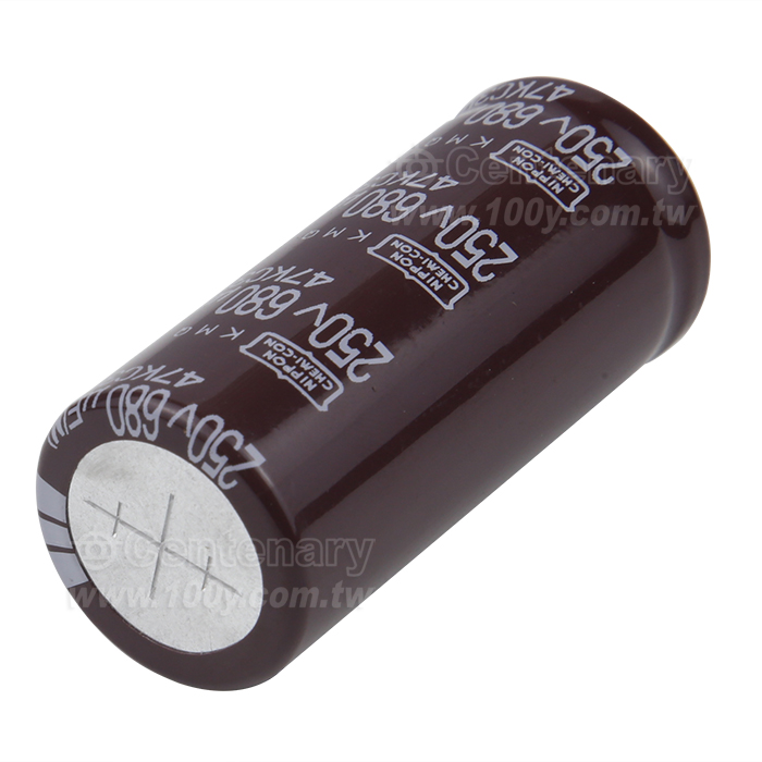 KMQ-680uF/250V  22*50MM - 159490 產品圖片