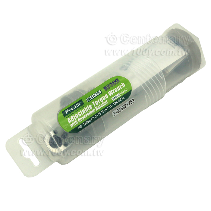 1/4吋可調式棘輪扭力扳手 3.0~15N-m - 94773 產品圖片