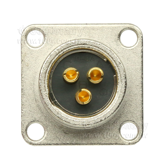 TAJIMI Female Flange Mount Receptacle - 157738 Product Image
