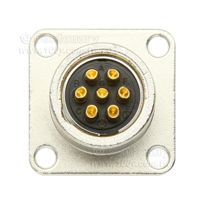 TAJIMI Male Flange Mount Receptacle - 157756 Product Image