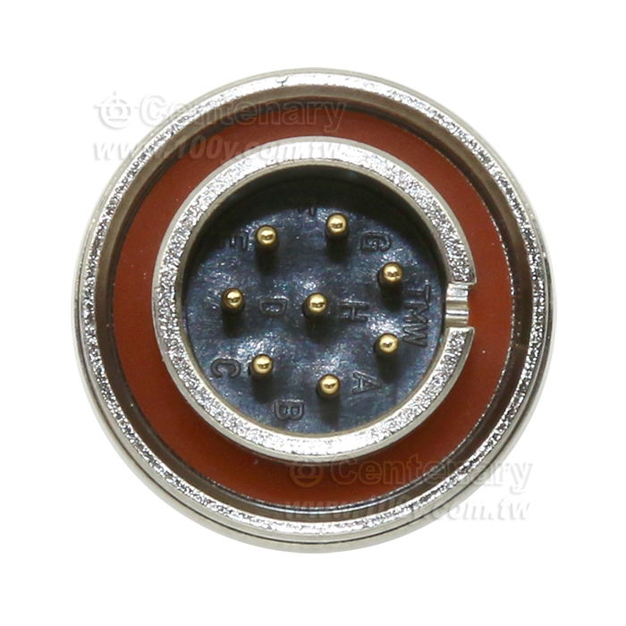 "TAJIMI"EPRC05 series 8P male plug - 158670 Product Image