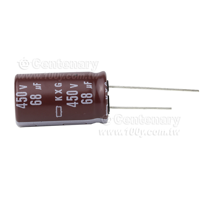 68uF/450V 高頻低阻長壽命電解電容【無鉛】 - 29800 產品圖片