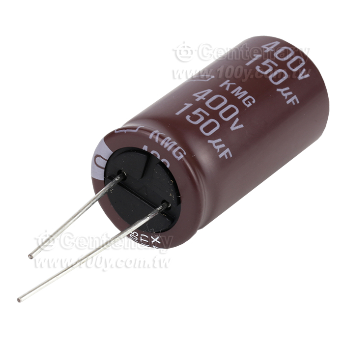 150uF/400V Miniature Aluminium Electrolytic Capacitor - 106932 Product Image