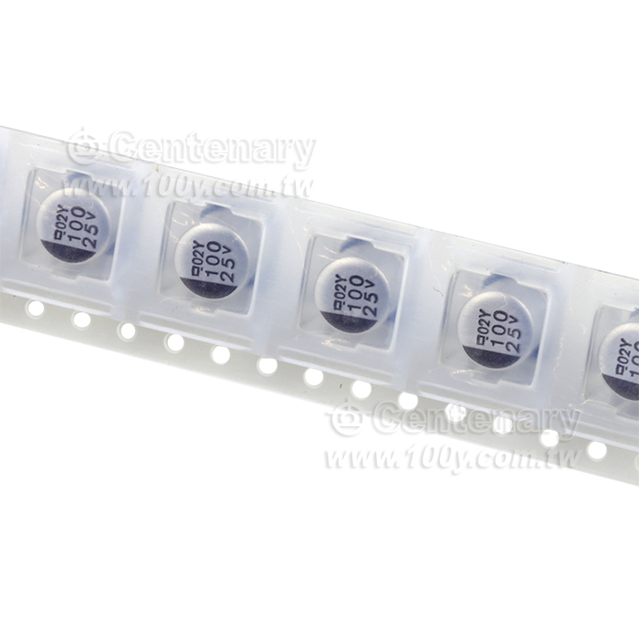 SMD電解電容 100uF/25V ±20%【無鉛】 - 83261 產品圖片