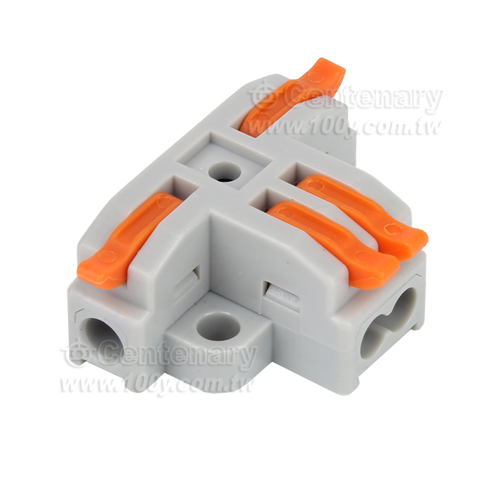 T型四通分線器-灰色32A250V - 160439 產品圖片