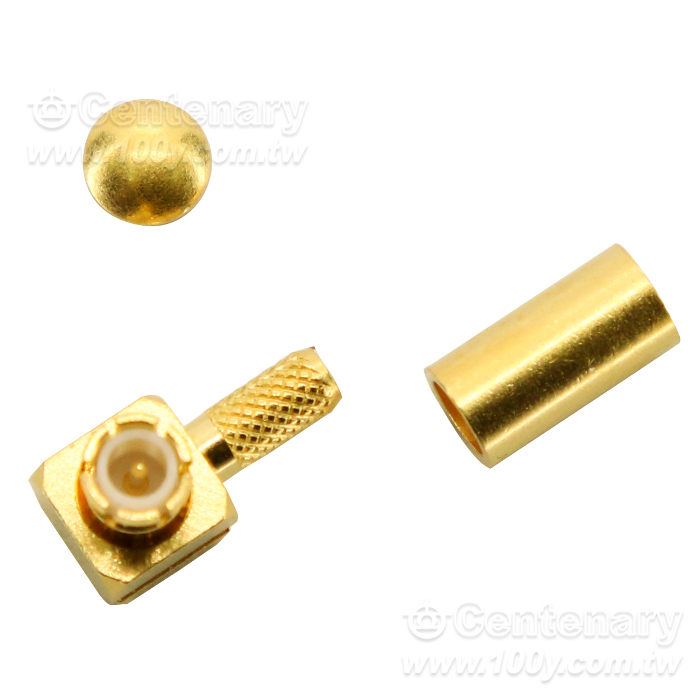 MCX Plug Crimp Right Angle - 95126 產品圖片