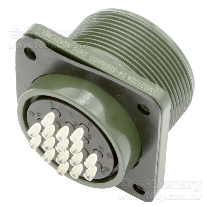 16P 母端械外插座23A~35A 500Vac/700Vdc  - 157702 產品圖片