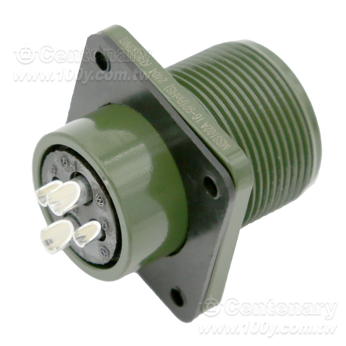 4P公端械外插座 23A~35A 500Vac - 56603 產品圖片