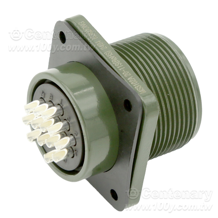 13P母端械外插座13A~20A/200Vac/250Vdc - 64502 產品圖片