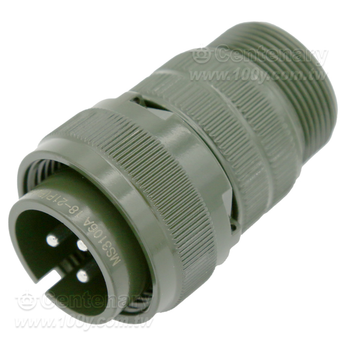 3P公端直管接頭13A~20A 900Vac/1250Vdc - 157557 產品圖片