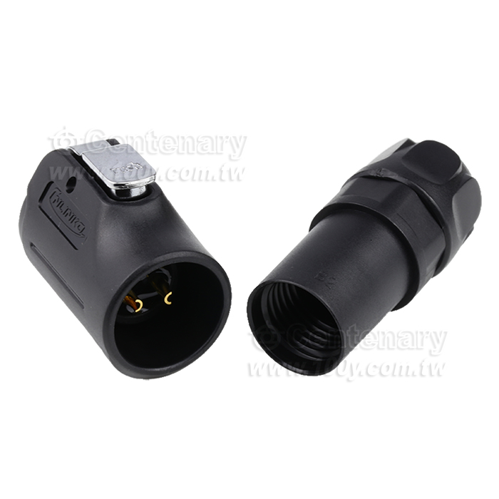 Cnlinko  LP12 Type 2 core Male Plug/Multi core power supply Industrial waterproof connectors - 119821 Product Image