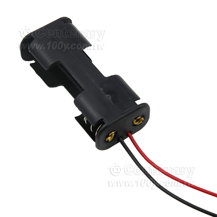 3號2只 背靠背電池盒方型(ROHS)(串聯) - 161226 產品圖片